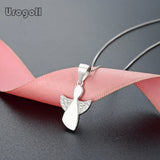 925 Silver Pendant Necklace Women Wedding Engagement Anniversary Party Jewelry