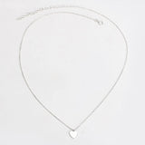 925 Sterling Silver Love Heart Necklace for Women Girls