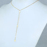 925 Silver Star Charm Pendant Necklace for Women Lady