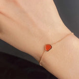 925 Sterling Silver Love Bracelet for Women, Birthday Gift Accessory
