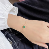 925 Sterling Silver Women's Beaded Bracelet Party Jewelry