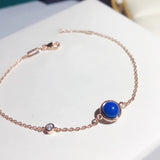 925 Sterling Silver Women's Beaded Bracelet Party Jewelry
