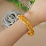 Pure 999 Women's Openwork Pattern Chain Bracelet Multi-style Hand Chain