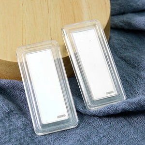 9999 Silver Bullion Earring Charms for Jewelry Making with Display Box