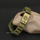 Copper Bracelet Brass Watch Chain Men's Jewelry