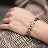Crystal Magnetic Copper Bracelet for Women