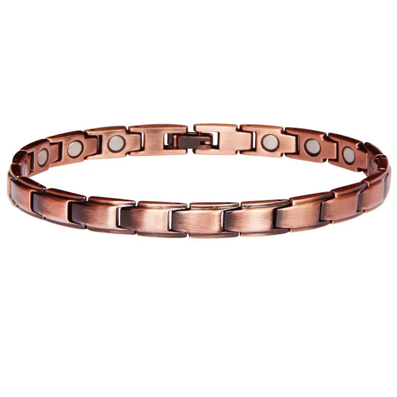 Copper Magnetic Therapy Bracelet for Arthritis & Carpal Tunnel Pain Relief