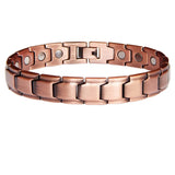 Copper Magnetic Therapy Bracelet for Arthritis & Carpal Tunnel Pain Relief