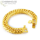 12mm Chain Bracelet Bangle for Men Women