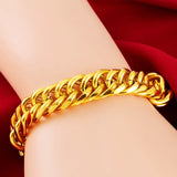 12mm Chain Bracelet Bangle for Men Women
