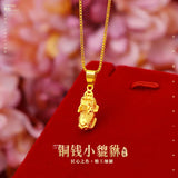 Fancy Carp Chain Necklace, Mythical Animals Party Jewelry