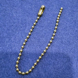 Titanium Beads Chain Bracelet 2.4 MM Ball Chains Hypoallergenic