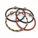 Metal Bracelet Clasp Red Color