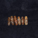 Natural Dzi Bead Ancient Law Snail Stone Bead Pendant