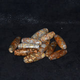 Natural Dzi Bead Ancient Law Snail Stone Bead Pendant