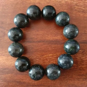 Tibetan Jade Medicine Stone Mesh Hand String Health Care Bracelet