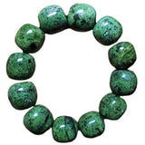 Natural Jade Tibetan Medicine King Stone Bead Hand String Health Care Jewelry
