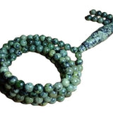 Tibetan Medicine King Stone Carved Dzi Bracelet Men Women Prayer Beads