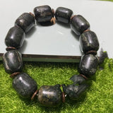 Natural Jade Tibet Tibetan Jade Medicine King Stone Bead Bracelet