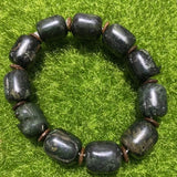 Natural Jade Tibet Tibetan Jade Medicine King Stone Bead Bracelet
