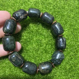 Natural Jade Tibet Tibetan Jade Medicine King Stone Bead Bracelet