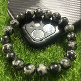 Natural Jade Tibetan Jade Medicine Wang Shi Bracelet Health Care