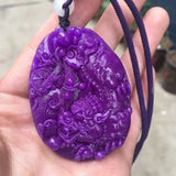 Natural Sugilite Pendant from South Africa