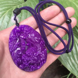 Natural Sugilite Pendant from South Africa