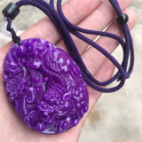 Natural Sugilite Pendant from South Africa