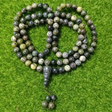 Tibetan Jade Medicine King Stone 108 Bracelet Men Women Health Care Jewelry
