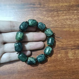 Natural Tibetan Jade Medicine King Stone Bracelet Men's and Women's Beauty