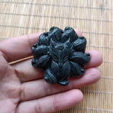 Natural Tibetan Jade Nine Tailed Fox Pendant