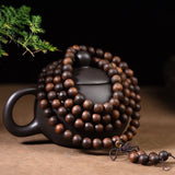 Vietnam Nha Trang Agarwood Prayer Beads Pendant