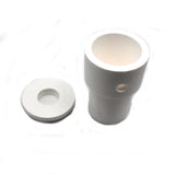 Quartz Crucible Cup for Melting Platinum Silver Copper