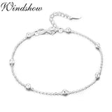 925 Sterling Silver Cross Chain Bracelet for Women