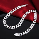 12mm Cuan Link Chain Necklace 18/20/22/24/26/28/30inch Hip Hop Chain