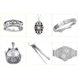 Silver Plated Pendant Watch Silverware Clean Cotton Polishing Cloth