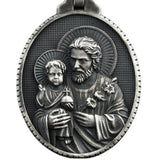 Christian Jesus Saint Joseph Pendant Necklace Retro Style