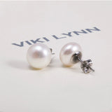 Titanium Small Pearl Ear Studs Girls Earrings Accessory