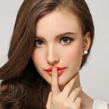 Titanium Small Pearl Ear Studs Girls Earrings Accessory