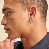 Titanium Hoop Earrings Hypoallergenic Round Jewelry