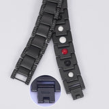 Titanium Magnetic Bracelet Men 14mm Anti-allergy Wrist Band