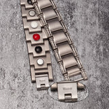 Titanium Magnetic Bracelet Men 14mm Anti-allergy Wrist Band