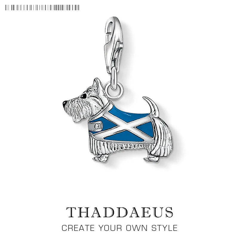 Westie Dog Scotland Pendant Charm for Bracelet Necklace Jewelry