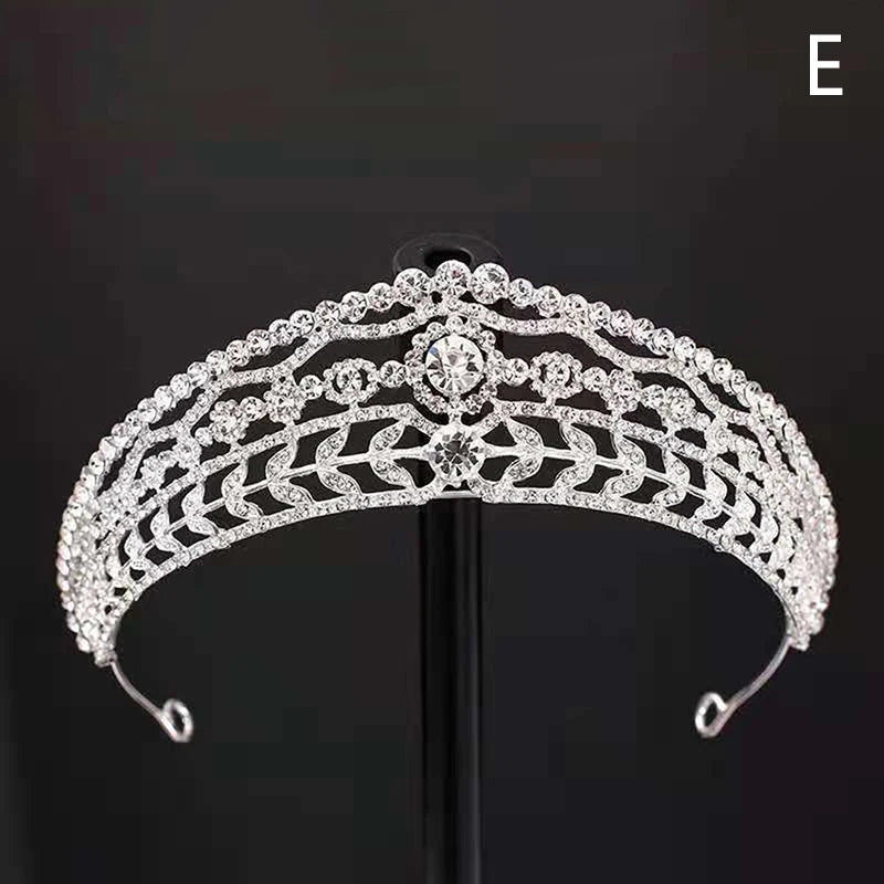 Vintage Pearl Bridal Headband Tiara Wedding Crown Hair Jewelry
