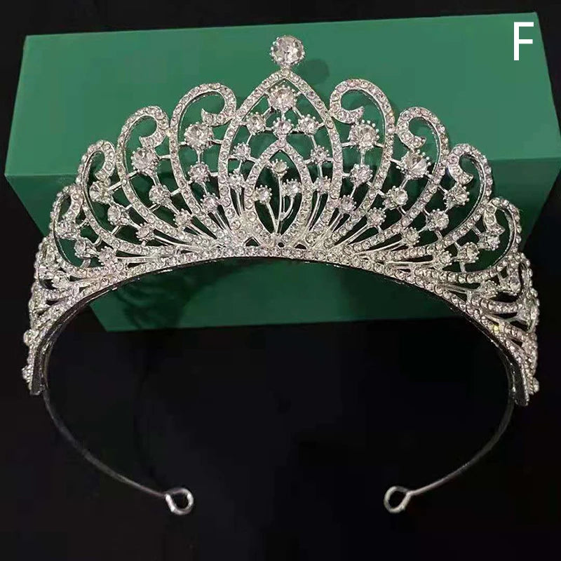 Vintage Pearl Bridal Headband Tiara Wedding Crown Hair Jewelry