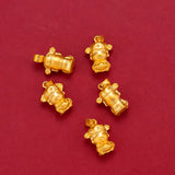 18K 999 God of Wealth Pendant Necklace for Women