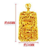 Vietnam Pendant Panlong Copper Plated 24K