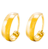 Copper Old Man Tian Xing Round Earrings Plated Retro Lady Earrings