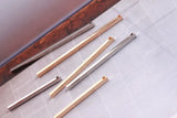 Copper Rod Tassel Stud Earrings DIY Accessories